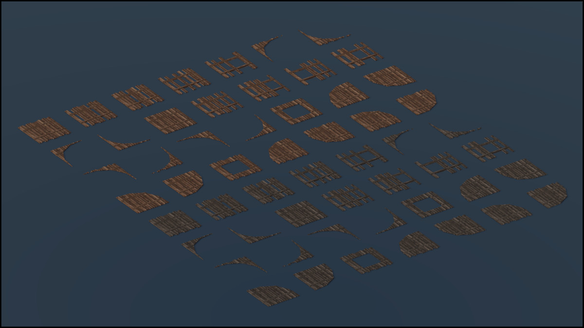 Cold Fortress - Retro Style Modular Environment Pack