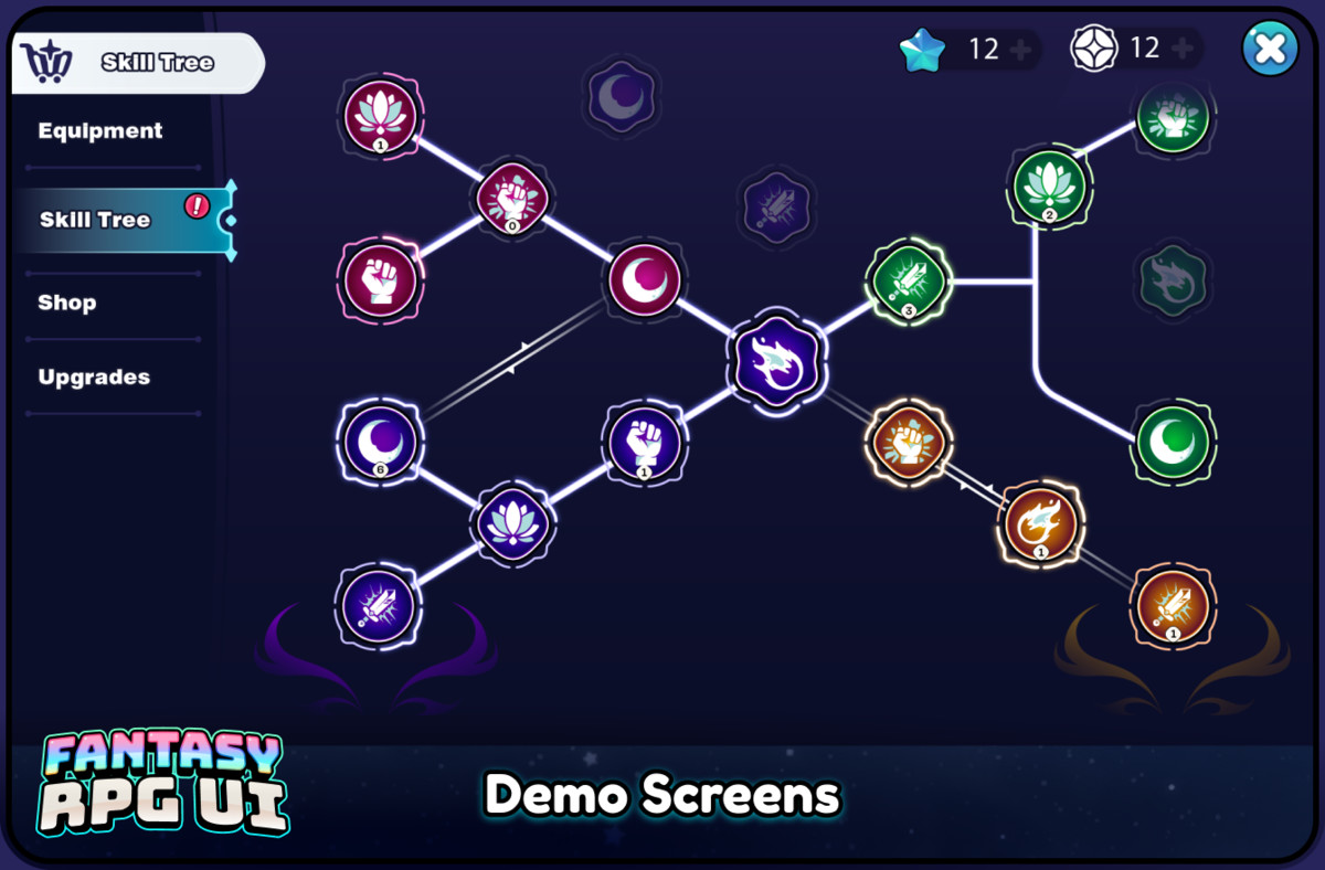 Fantasy UI RPG