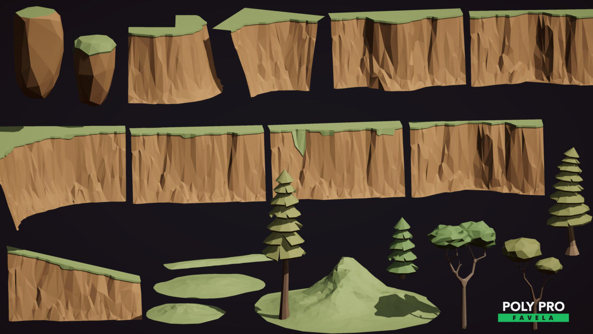Poly Pro Favela - Low Poly Assets