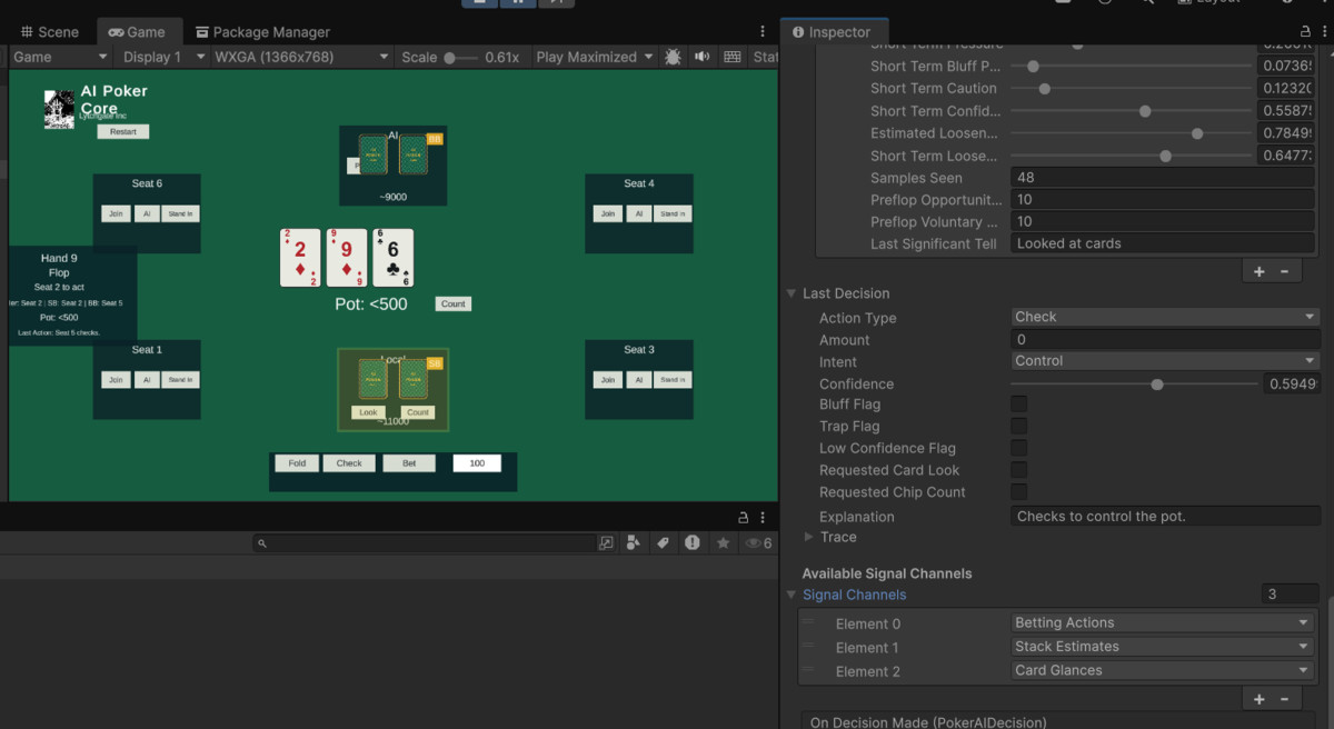 AI Poker Core