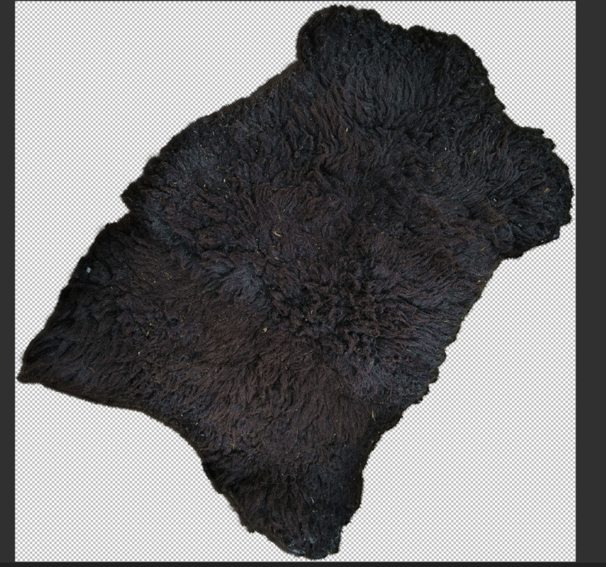 Animal pelts volume 4: giraffe, wolf, stag, reindeer, sheep, bull, bison 4k