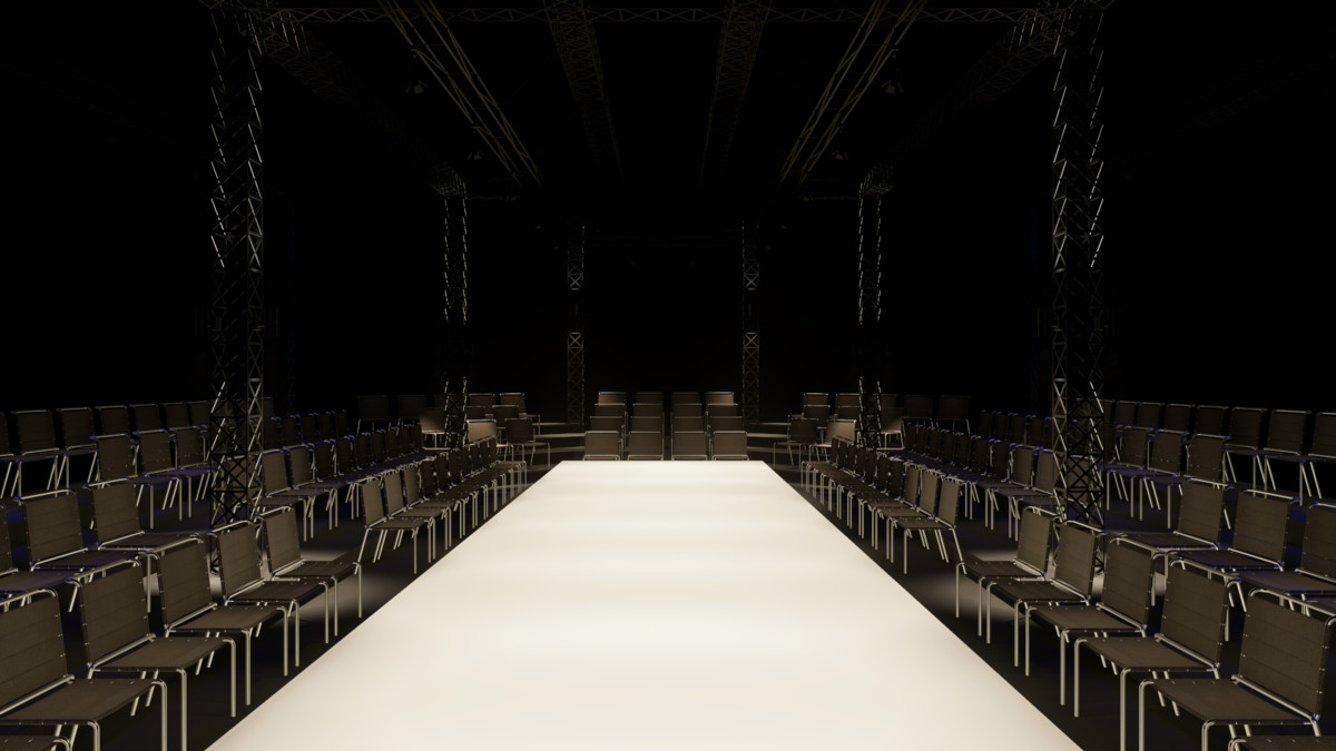 Big Fashion Show Hall - Tiered Runway Venue