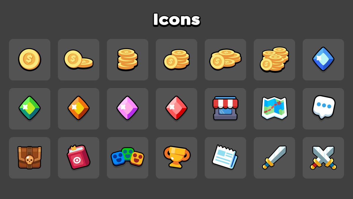 GUI Mobile - Battle Pack
