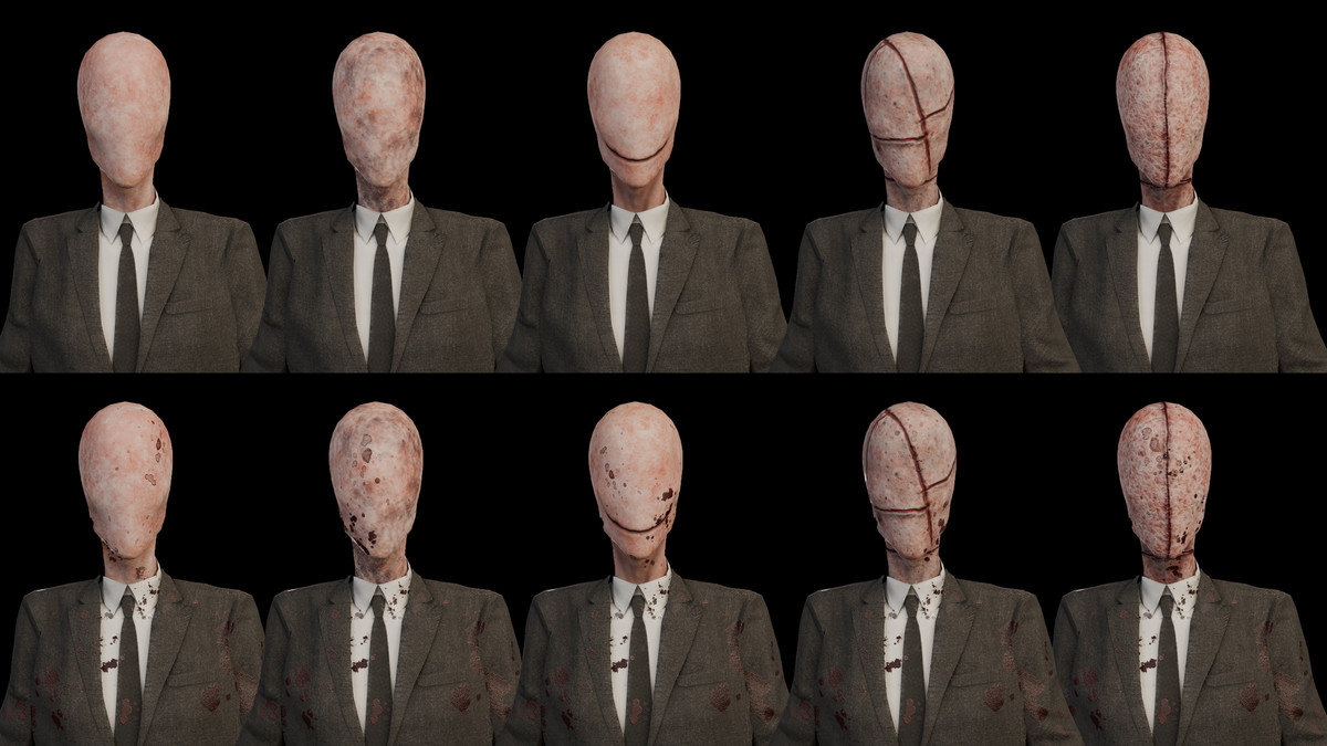 Slender Man in Suit
