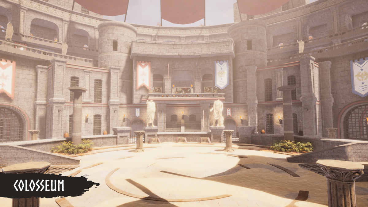 Modular Gladiator Arena (Gladiator Arena, Arena, Colosseum Arena)