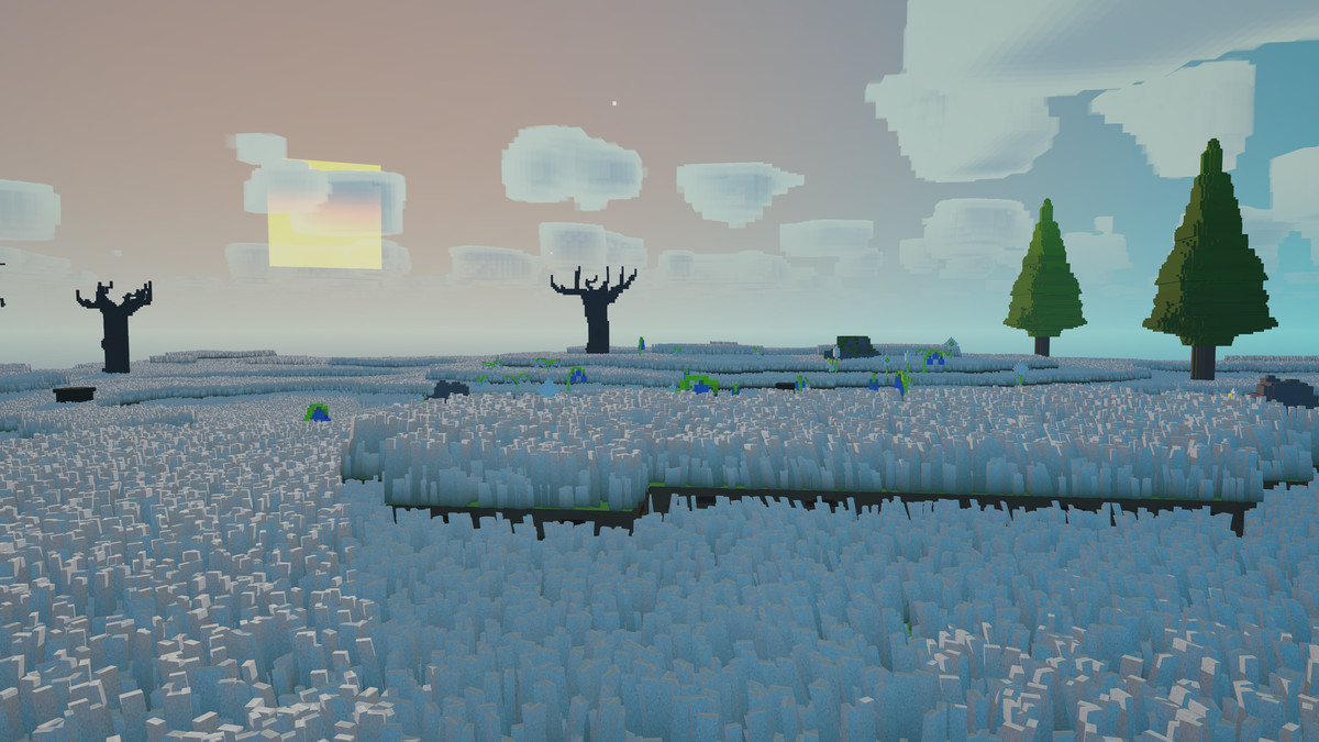 Cozy Stylized Voxel Grass – Full 3D Grass System for URP