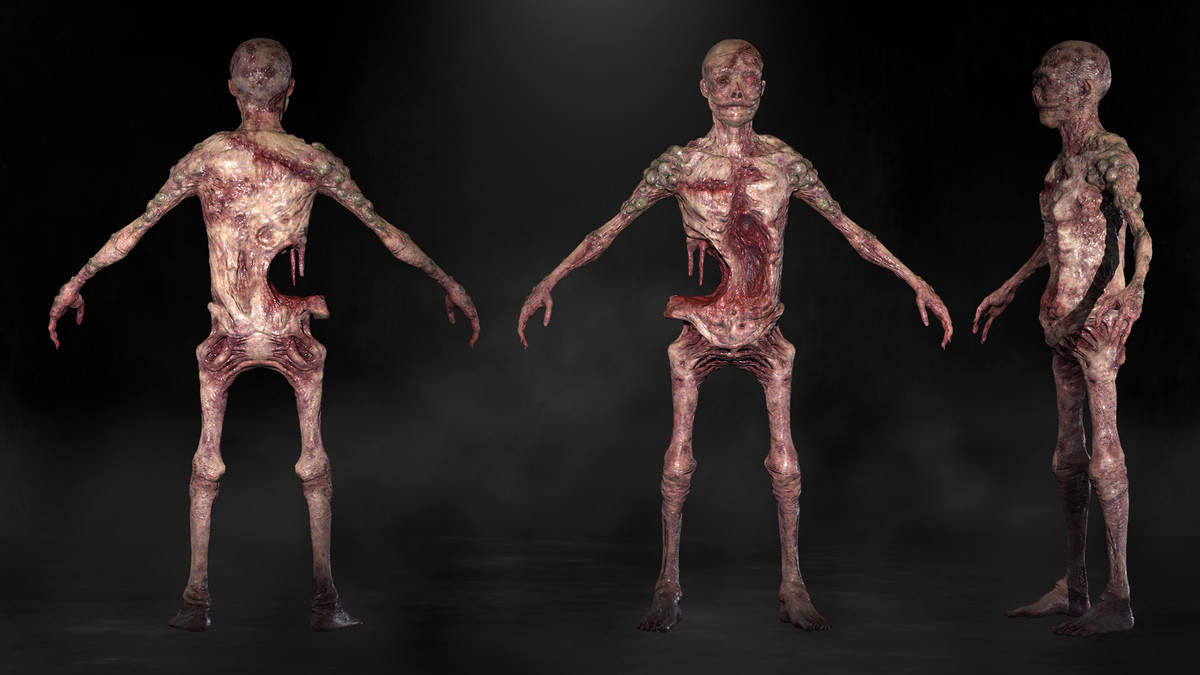 Torn Zombie, Undead, Ghoul