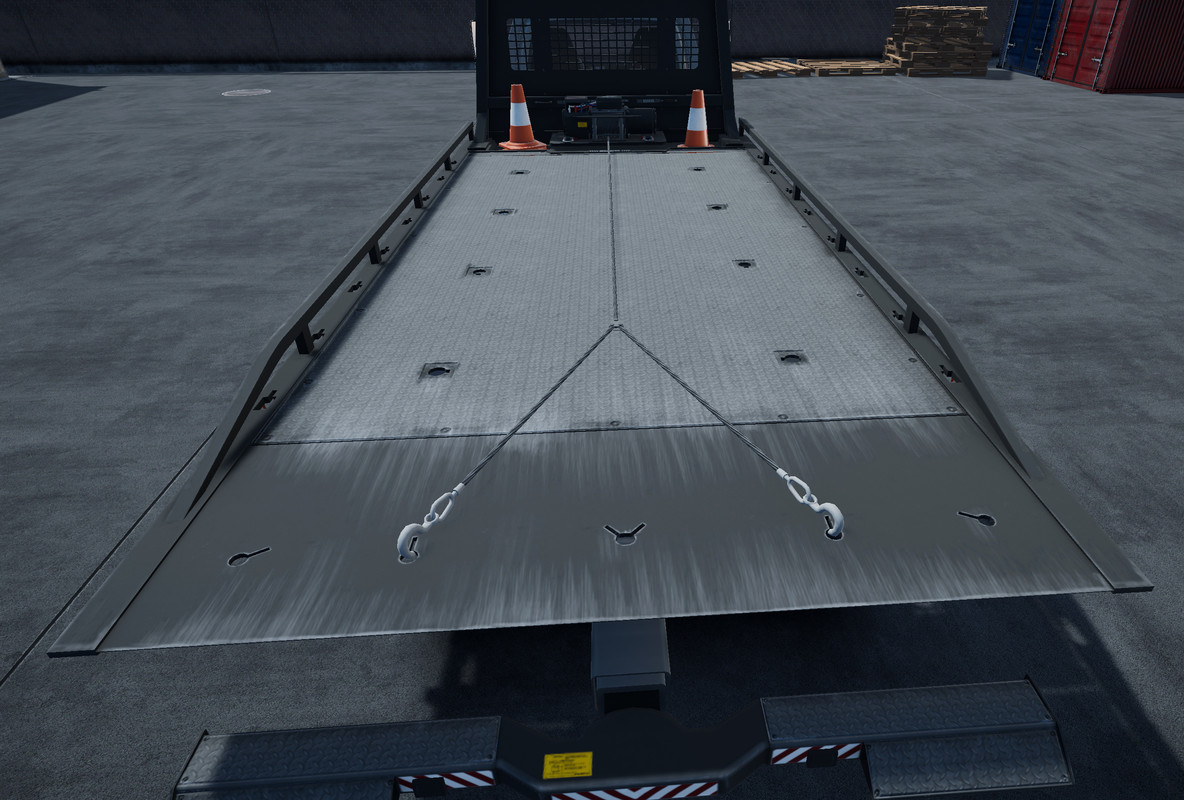 Rollback towing truck