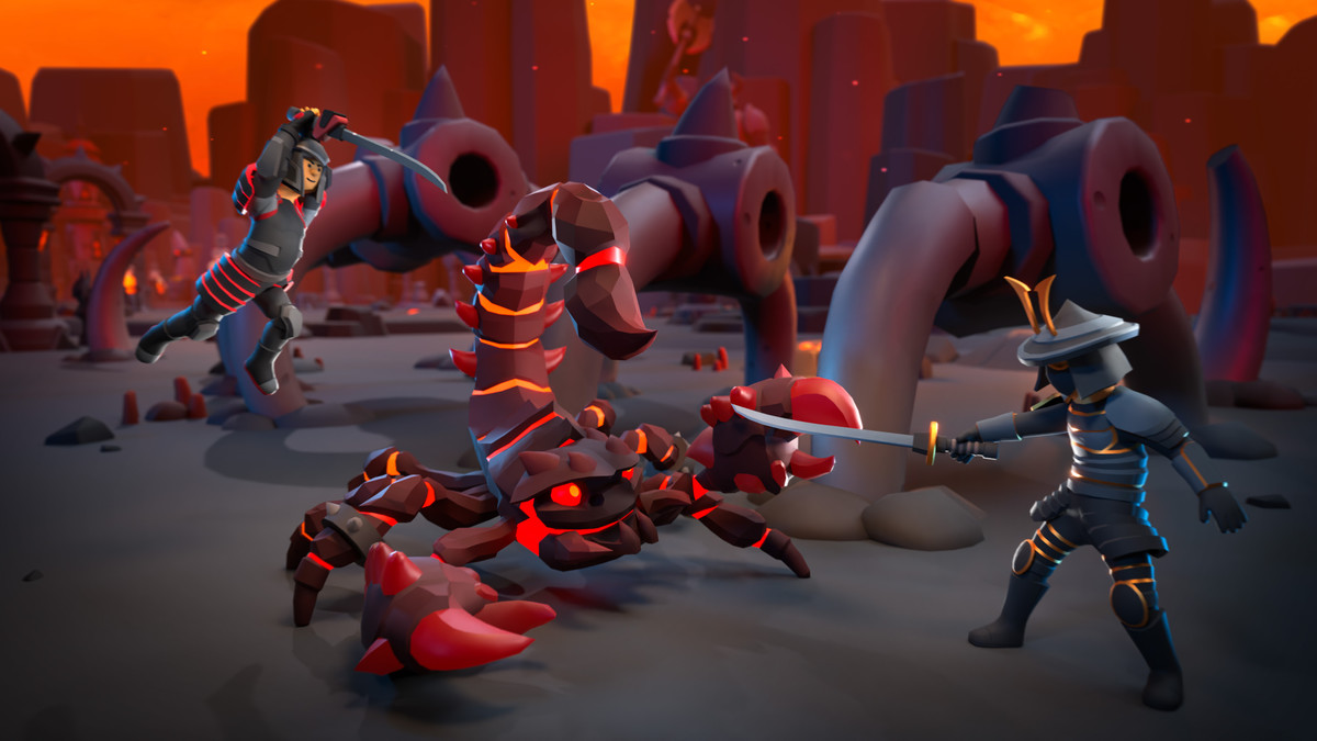 Inferno World - Low Poly 3D Models