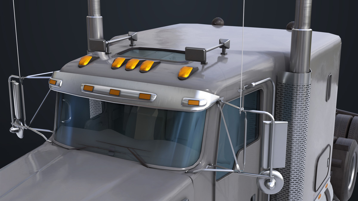 Heavy Truck Chassis 07 Generic Grey URP HDRP Textures