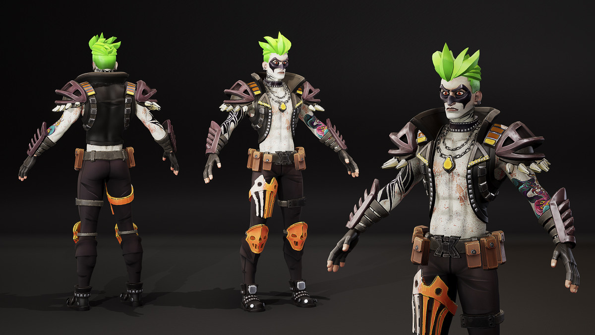 Stylized Male Punisher 01