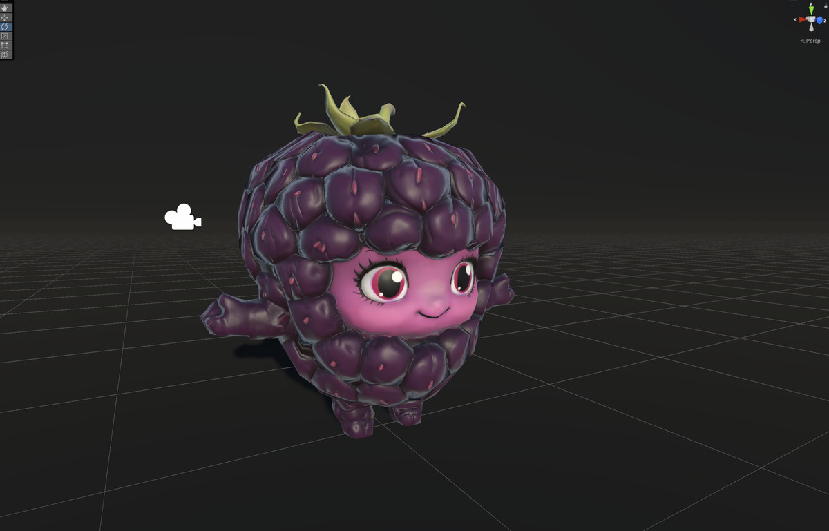 Chibi Fruit Blackberry