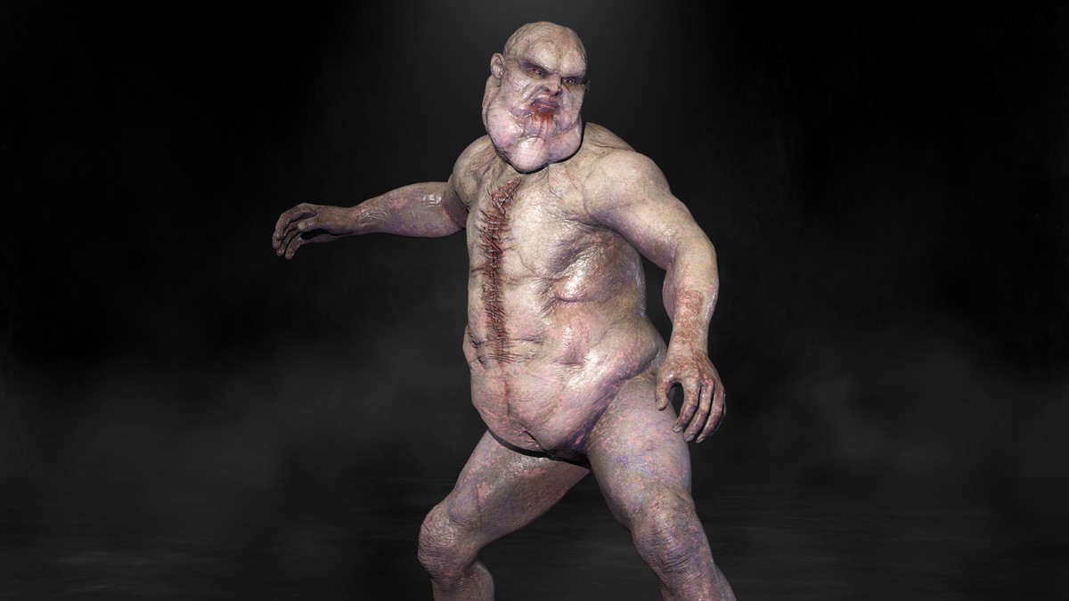 Huge city Zombie, Undead, Ghoul, Redneck
