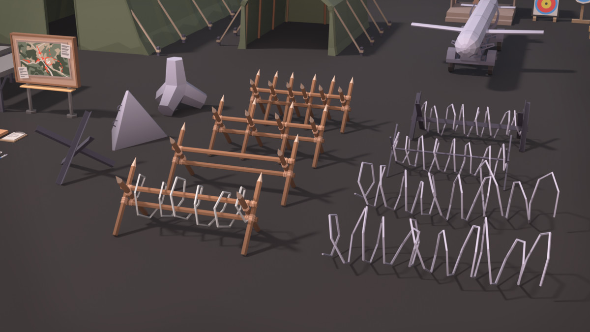 Military Props Pack (Stylized) – BoznaWhat