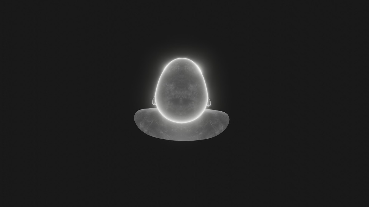 Ghostly Male Female Heads 3D Model Pack - Animated, Blend Shapes