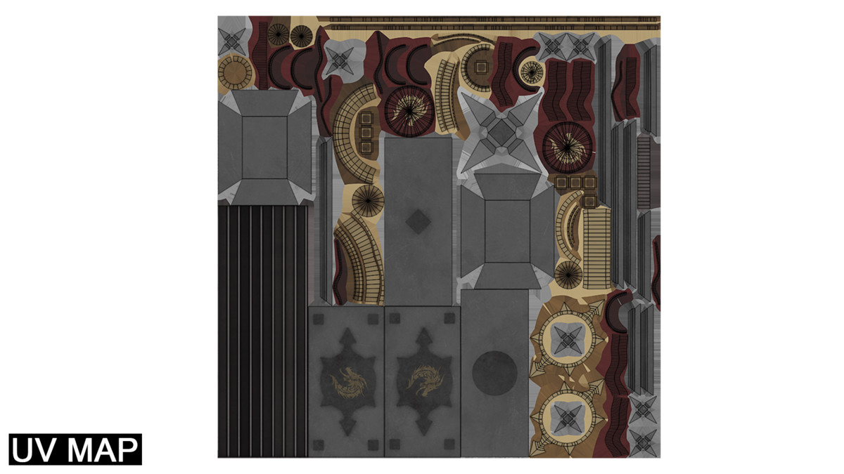 5 Battle Hammers Collection URP HDRP Textures