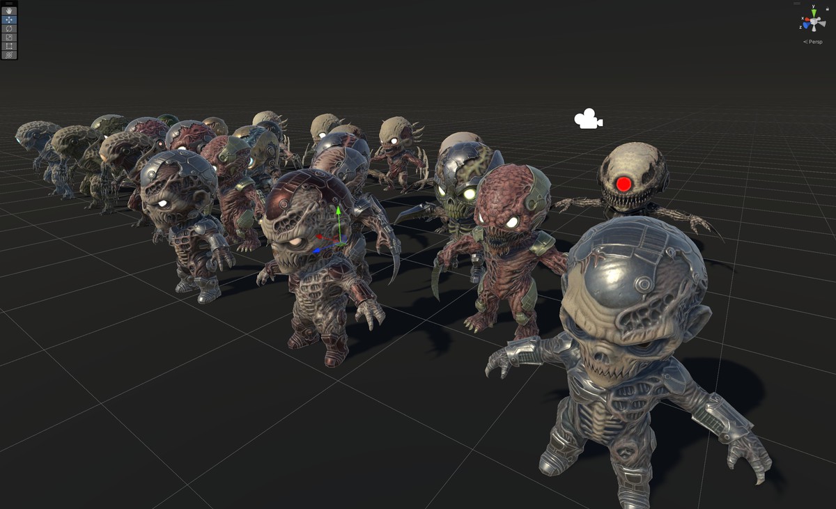 Chibi Necro Pack One