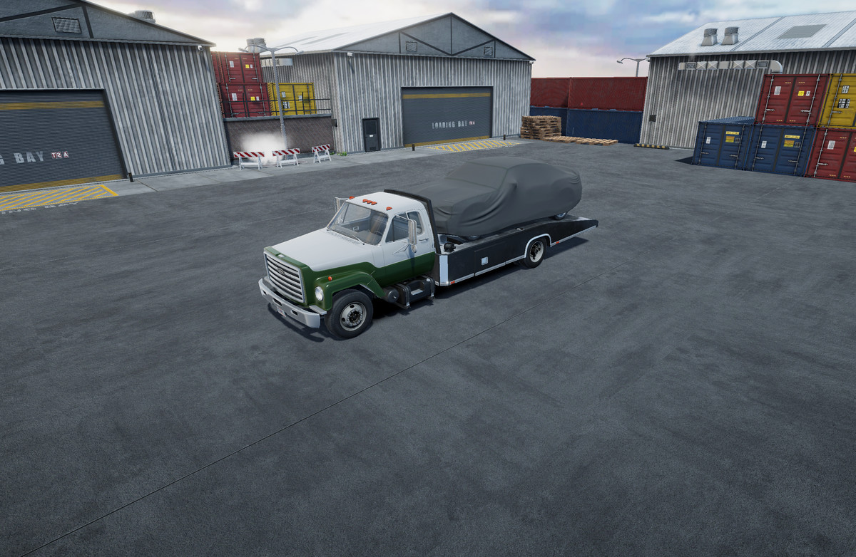 80s Ramp truck