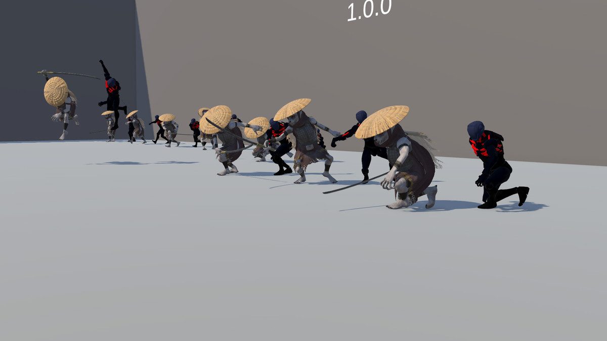Agile Swordsman Animations