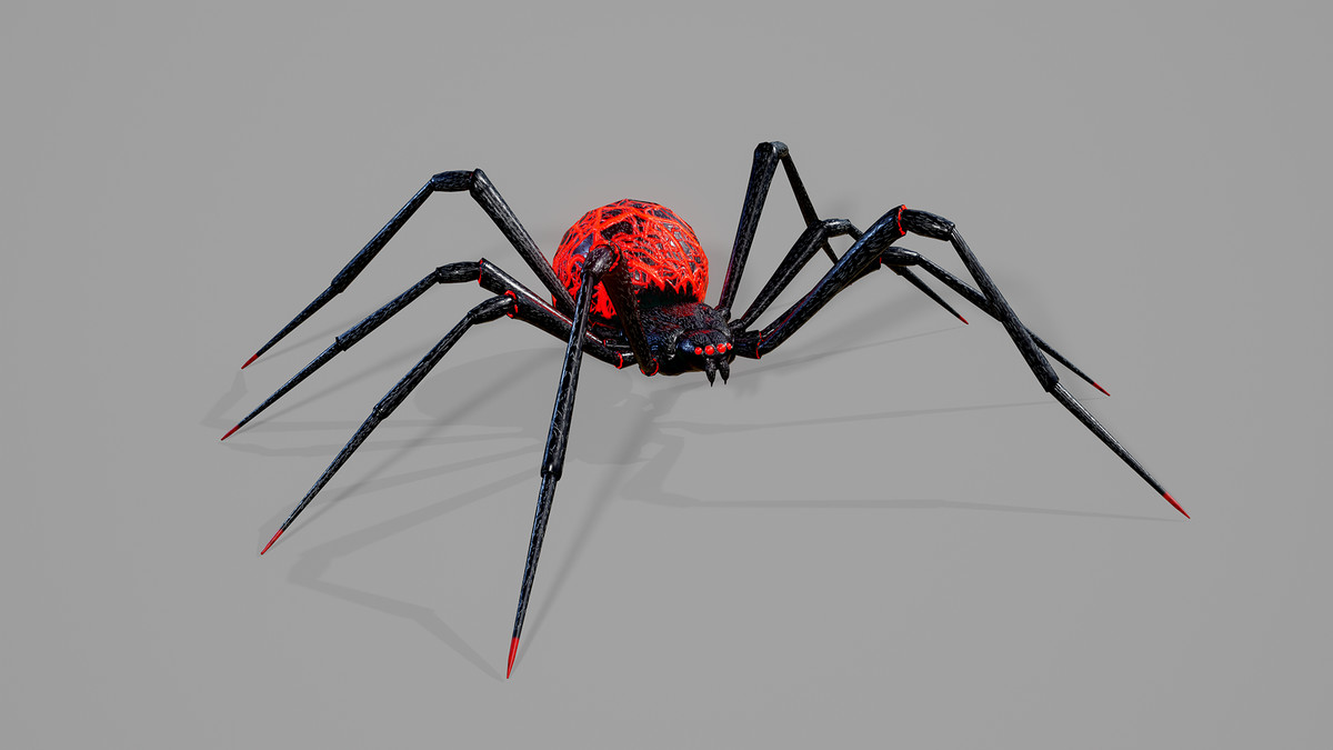 Stylized Spider_2_7 Skin Variants Pack