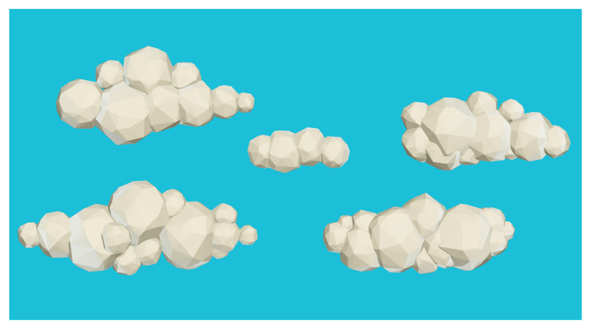 Low Poly Cloud Generator