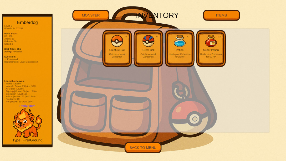 Zorbamon Inc. Pokelike