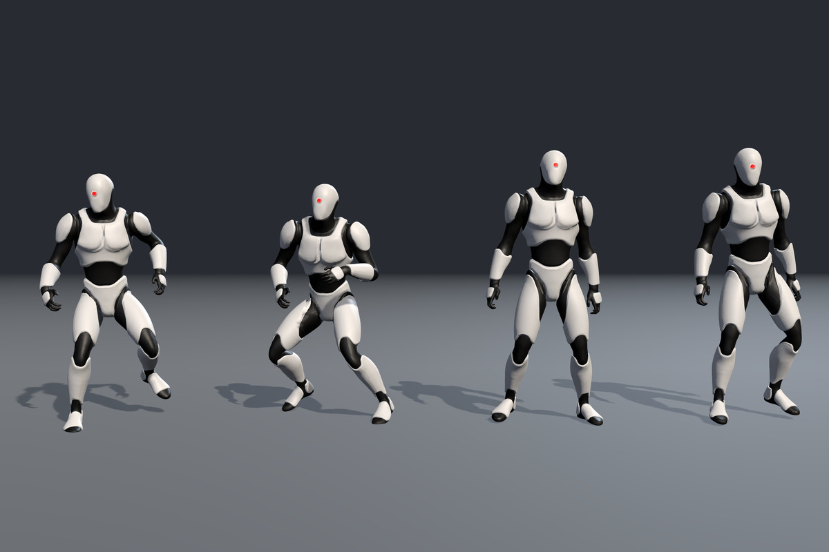 Male Movements Animation