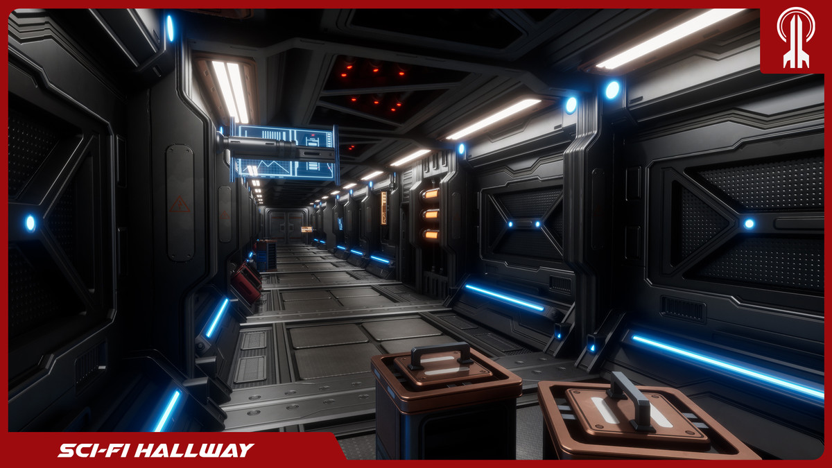 Sci Fi Hallway