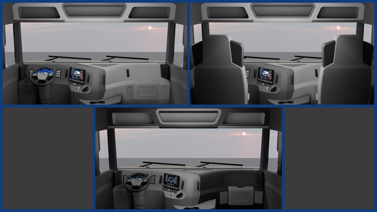 Cargo Box Truck 3D Model – Game Ready Interior, Openable Doors & Custom Branding