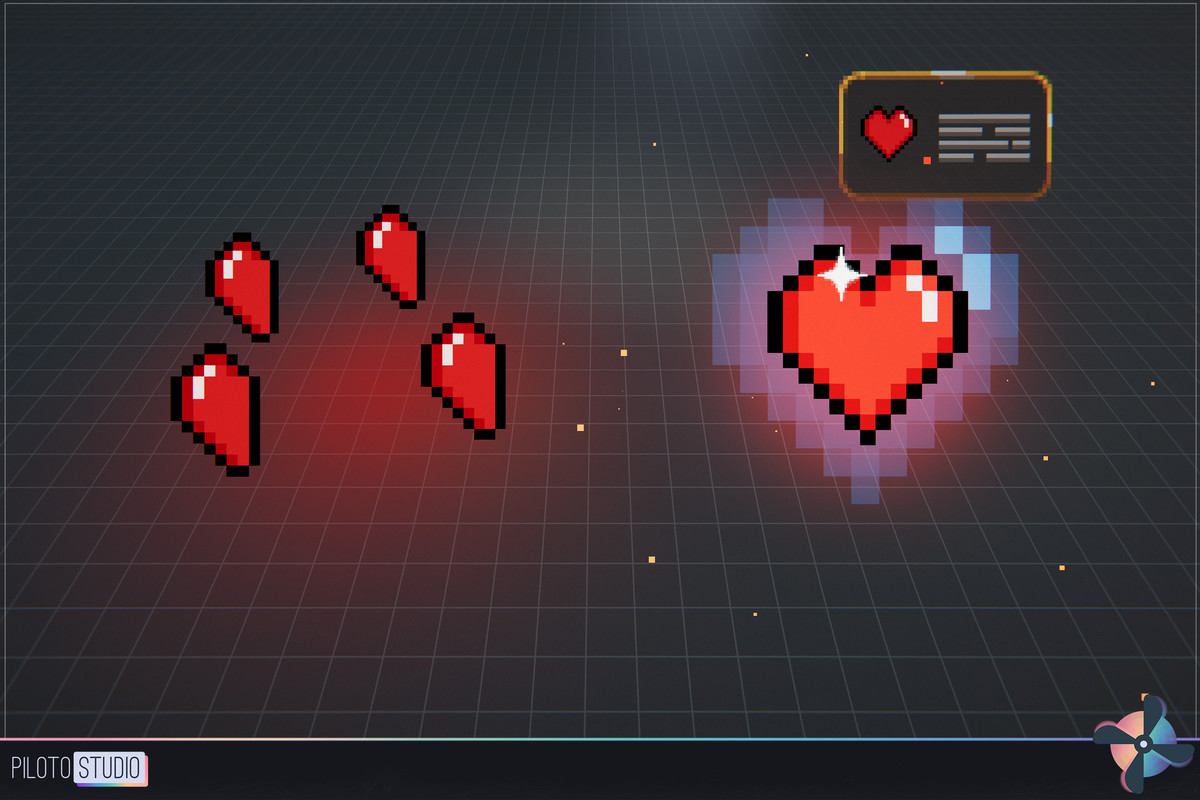 Arcade Pixel Retro Stylized VFX Starter Kit