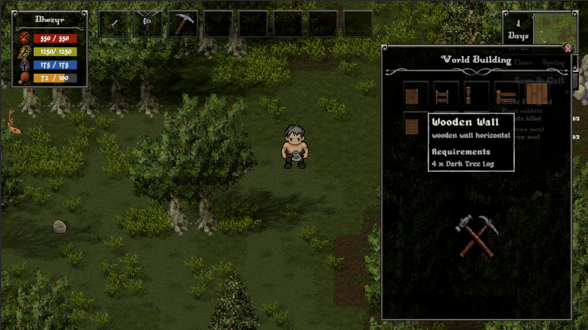 2D Top Down RPG Sandbox Project