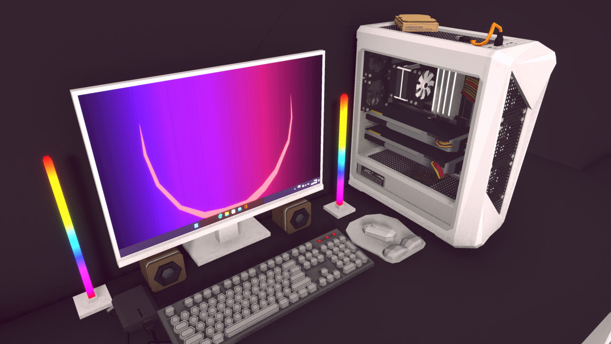 polygonal modular computer pack