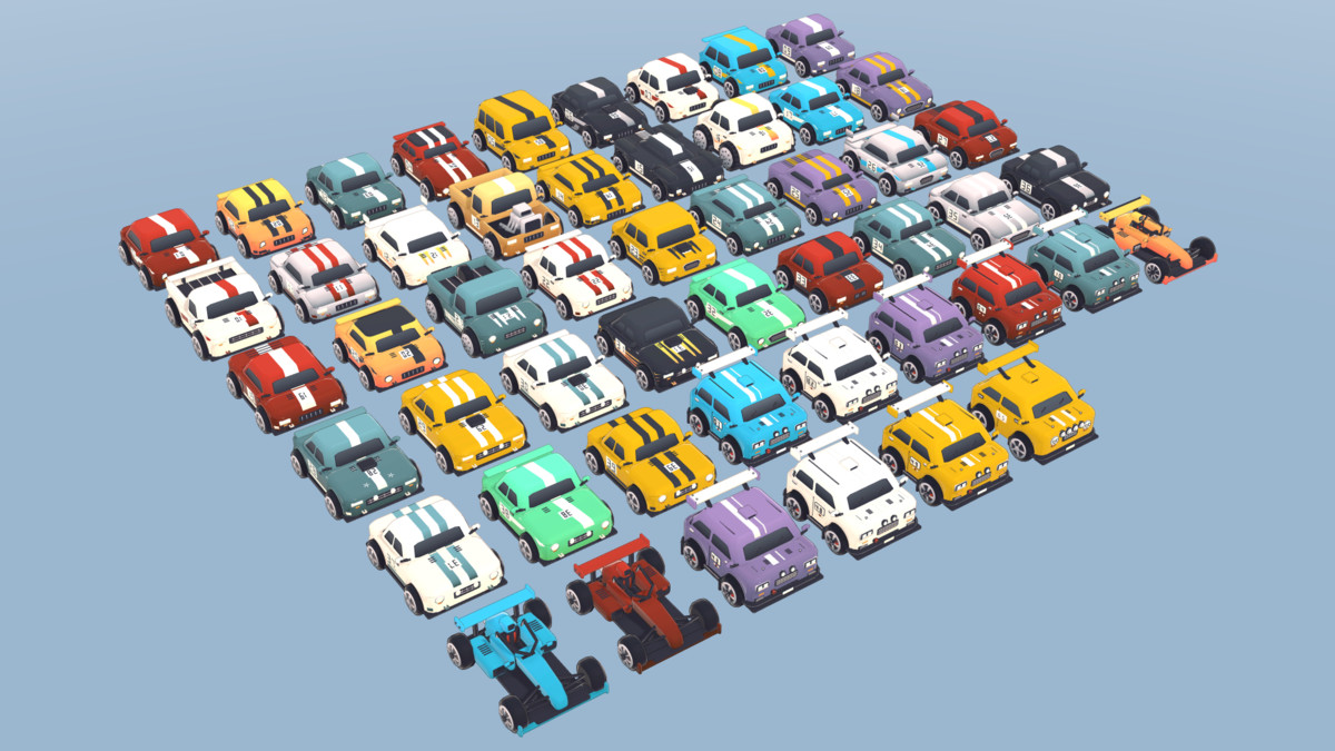 Cozy City - Chibi Racing Cars