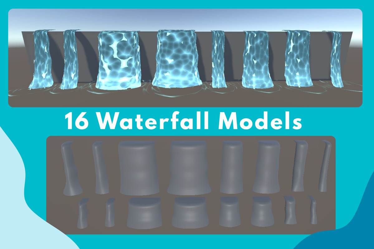 Stylized Waterfall Shader