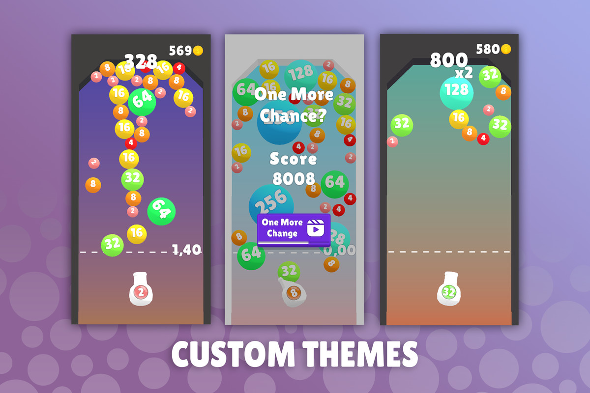 2048 Shoot | Mobile Game Template