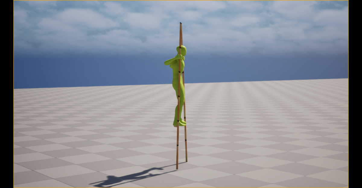 Bamboo Stick Locomotion Pack