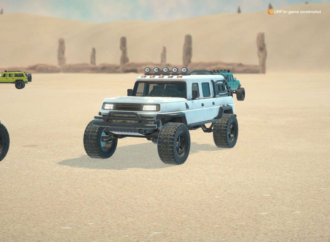 Adventure 4x4 - Heavy Duty Off-Road SUV Vehicle Physics