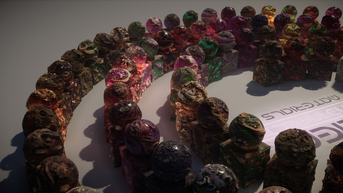 Alien Ground Materials - Infected