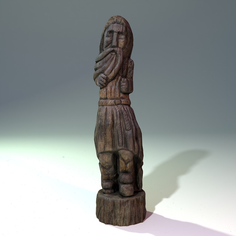 Wooden props volume one photogrammetry
