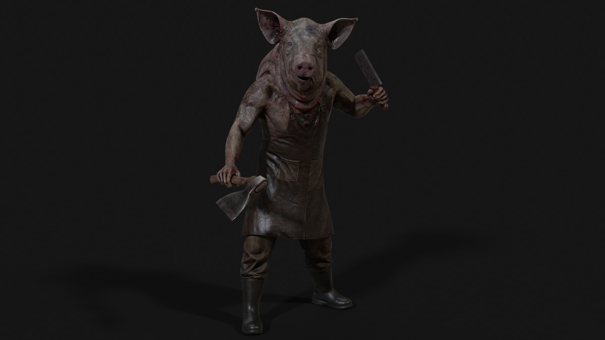 Pig-headed butcher