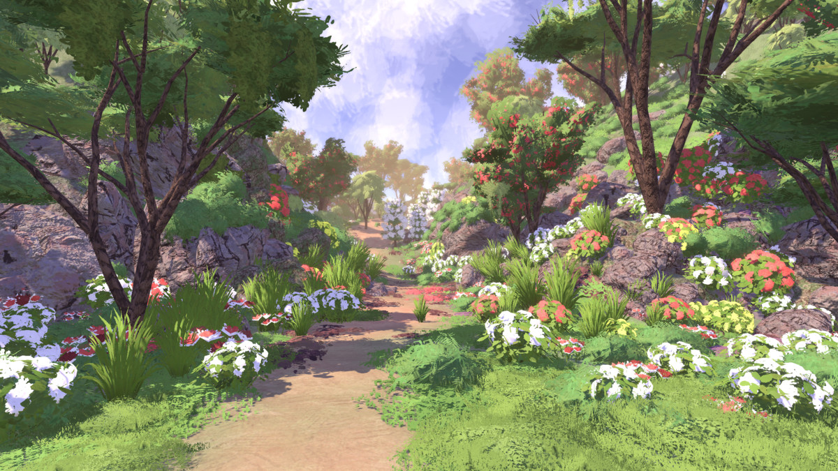 Vibrant Spring - Stylized Nature