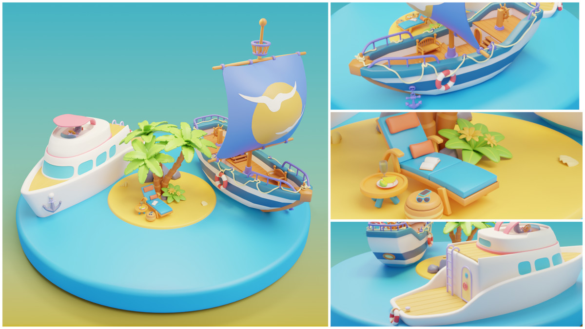 Cozy Summer Beach Pack