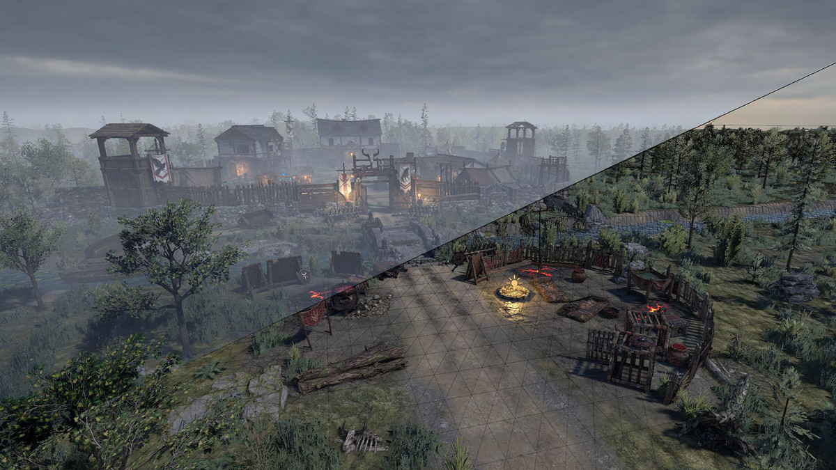 Dark Fantasy Bandit Camp & Wilderness