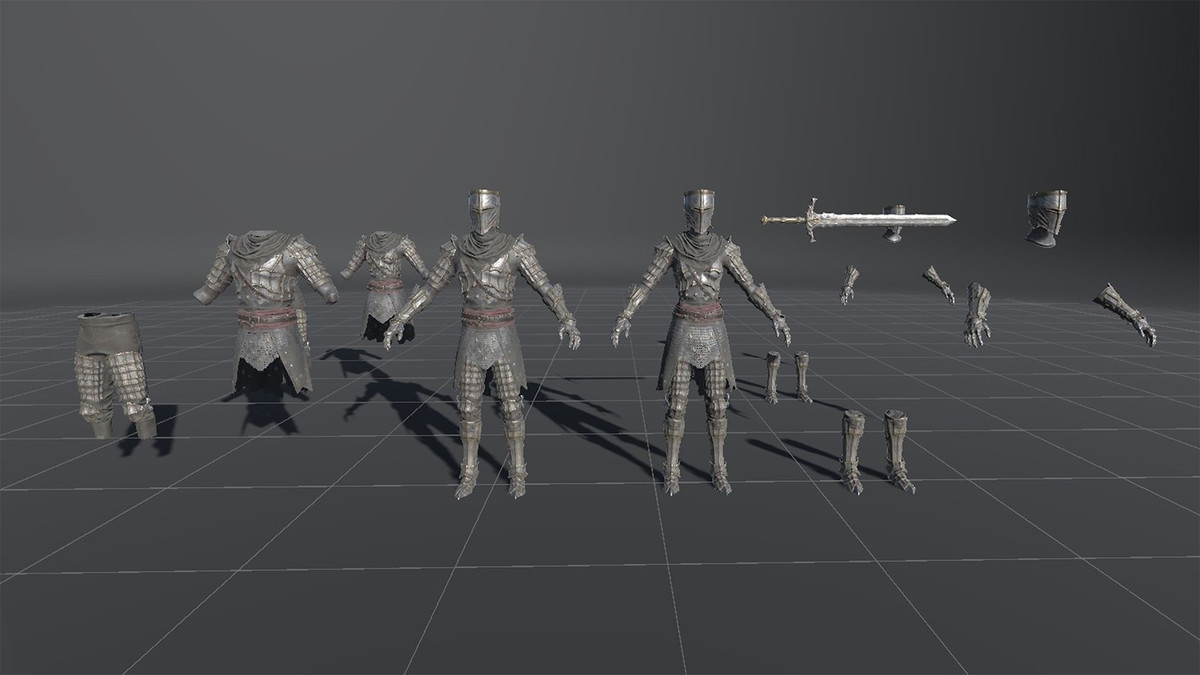 Gothic Knight - Male and Female