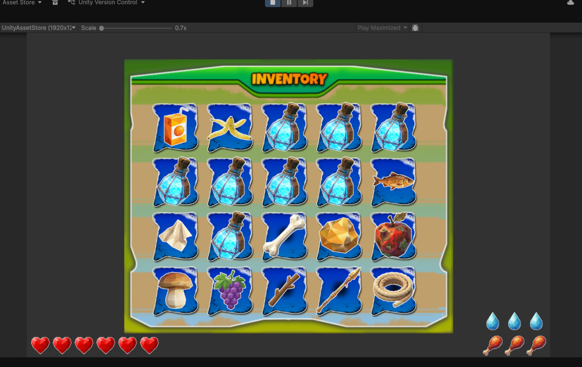 LowPoly Stylized - Survival Icons GUI