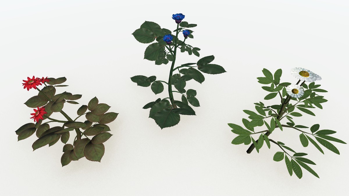 Trees Herbs Plants Pack