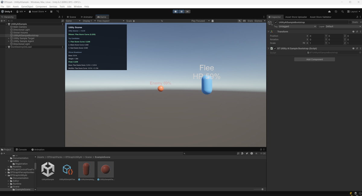 Utility AI Pack – Extension Pack for BTGraph