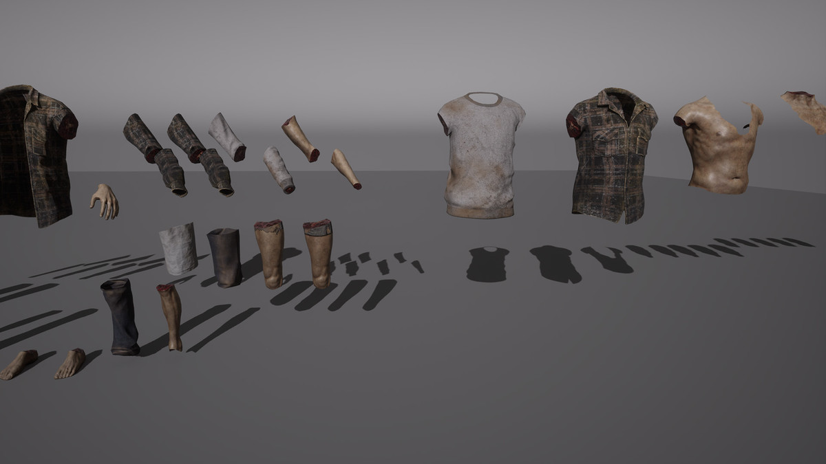 Modular Zombie Male