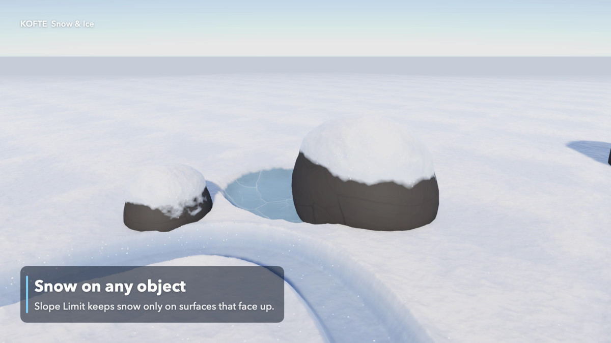 Deformable Snow & Ice Shader — Trails, Footprints, Terrain