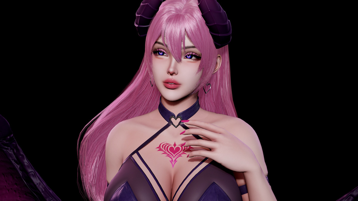 Vespira Succubus - Game Ready